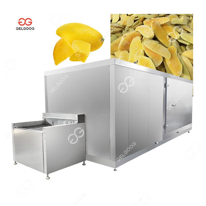 Kenyon Nitrogen Flash Strawberry Quick Tunnel Freezer Industry Cryogenic Blast Freezer For Fruits