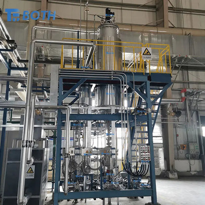 Multistage Herbal Oil Wiped Film Distillation Machine Short Path Molecular Distillation