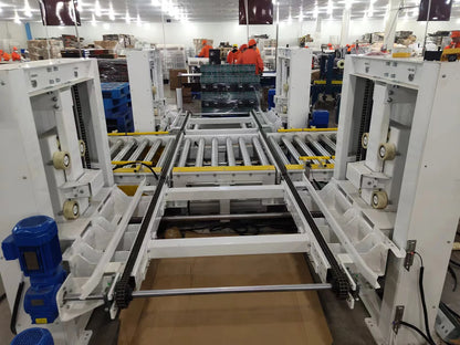 pallet conveyor systems with Pallet Ground Lifter for pallet checkpoints for maximising productivity in the facility