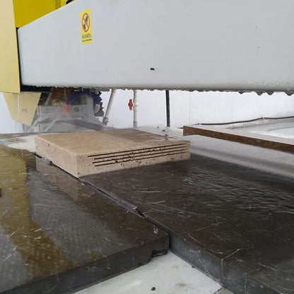 Hualong stone machinery Band Wire Saw Cutting Composited Split Face Horizontal Splitting Machine for marble granite slab