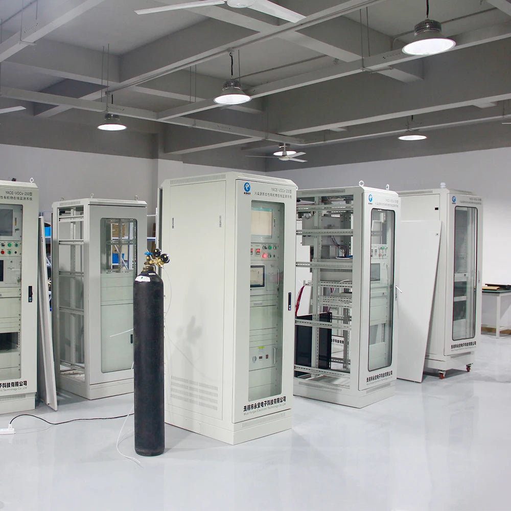 YACE-CEMS-200 on-line flue gas analyzer for Industrial SO2 NOX CO CO2 continuous monitoring cems system muti flue gas flow meter