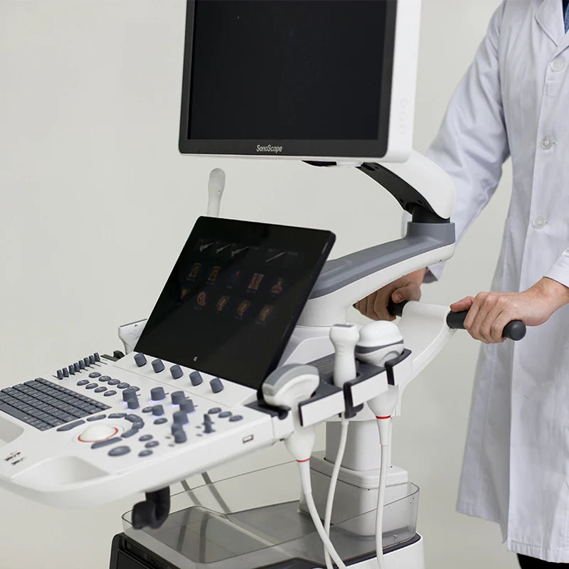 Sonoscape P40 Elite Digital 4D 5D Ultrasound Scanner OB/GYN Diagnostic Trolley Color Doppler Ultrasound Machine