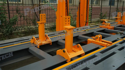 PRECISION customized PRE-6800 truck chassis bench repair machine and bus straightening equipment for truck repair shop with CE