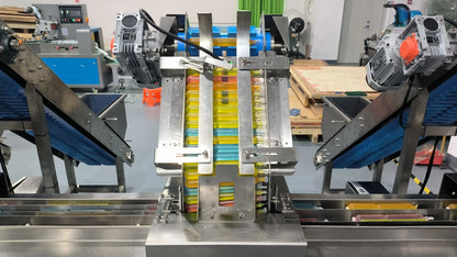 New Design Fully Automatic Popsicle Ice Lolly Packaging Machine Neatly Arranged Packaging Machine