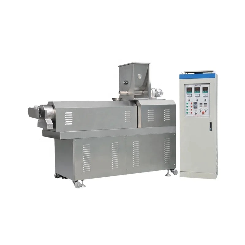 Puffed Pop Snack Food Making Machine Corn Rice Cereal Screw Inflating Extruder