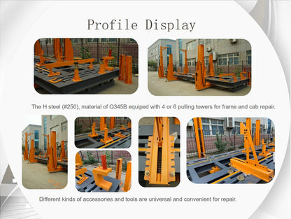 Best selling auto truck body accident repair equipment