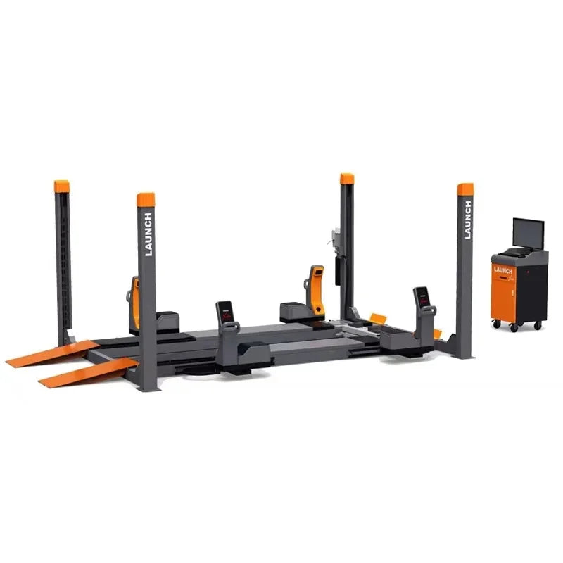 LAUNCH Touchless X-931Four wheel Wheel alignent & TLT455W Four post car lift