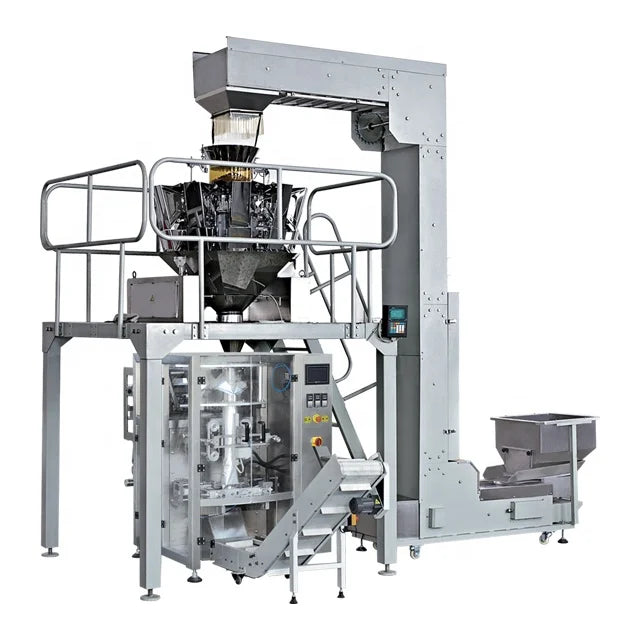 New PLC Fully Automatic Large Bag Pouches Packaging Machine for Industrial Pet Food for Manufacturing Plant