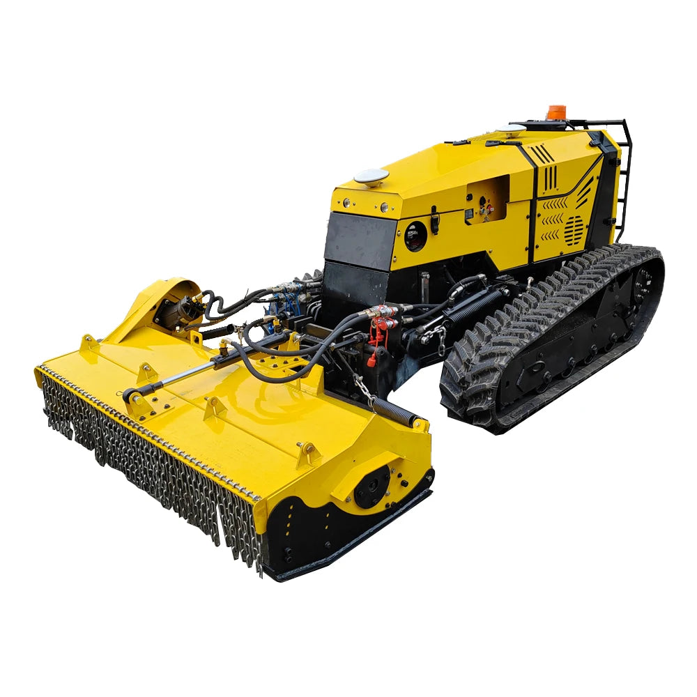 Large bush Mower Efficient heavy duty large/4 stroke crawler remote control shingle mower