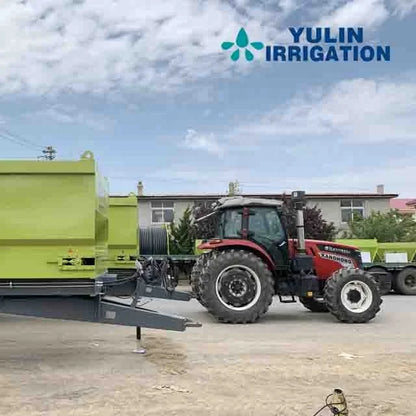Livestock manure organic fertilizer treatment equipment Dry manure spreader