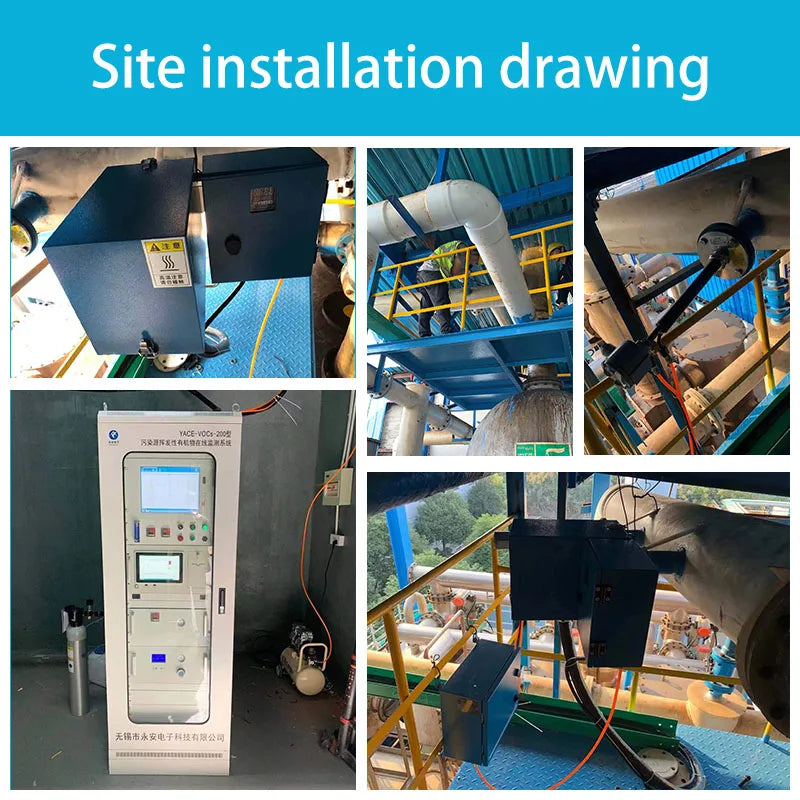 On-line VOCs gas sensor Pollution source volatile organic meter compounds environmental monitoring system