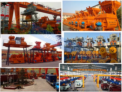 Automatic small ready mix mobile machine concrete mixer plant price for sale