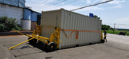 30 Tons for 4pcs Rubber Lifting Caster Container Caster Super Heavy Duty Caster, Car Jack, Container Lifting & Transport System