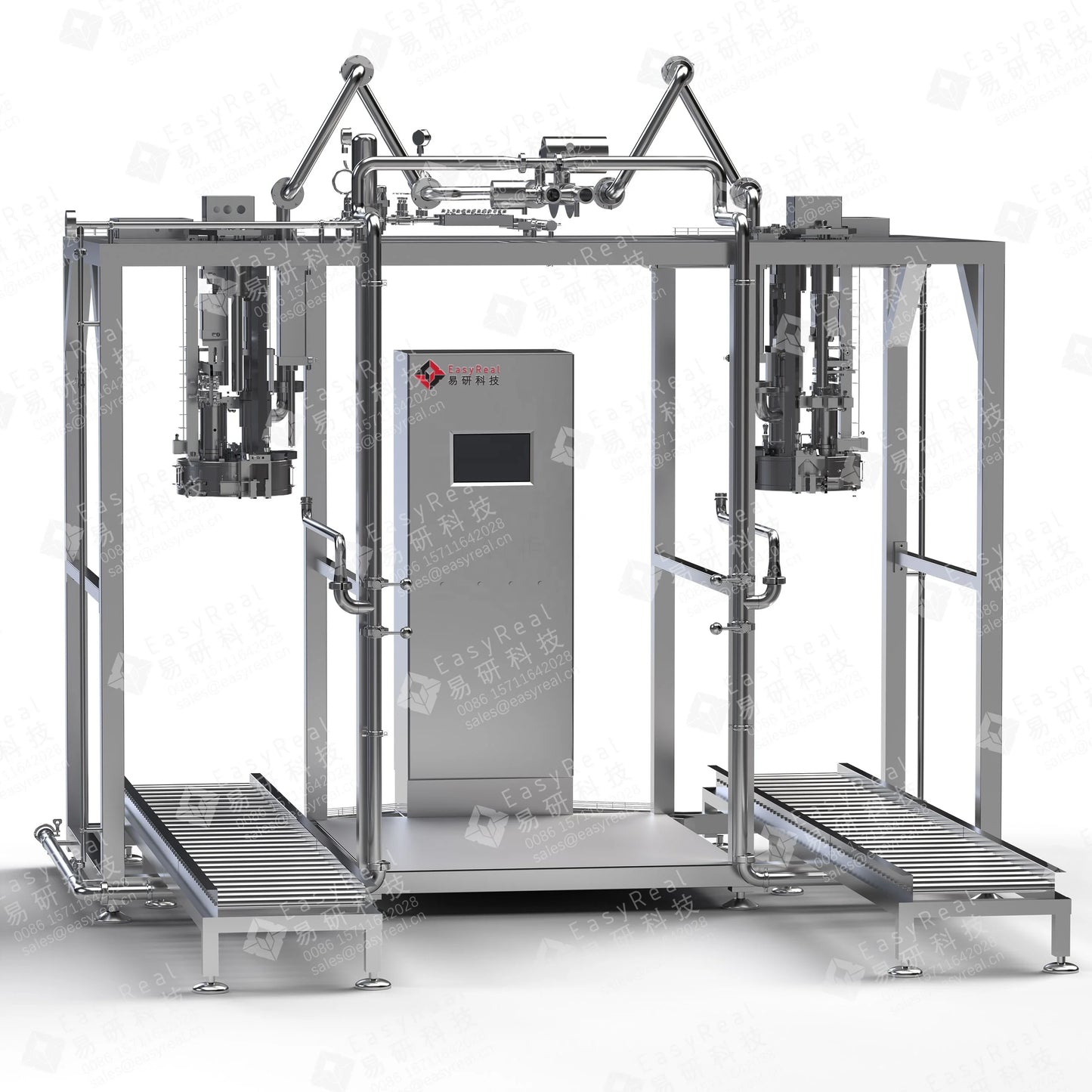 Remote Monitoring 3L to 1400 L IBC BIB Aseptic Filling Equipment and BID Aseptic Filling Equipment