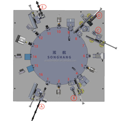 Chinese Manufacturer Customized Cap Assembling Machine Valve Automatic Assembly Equipment