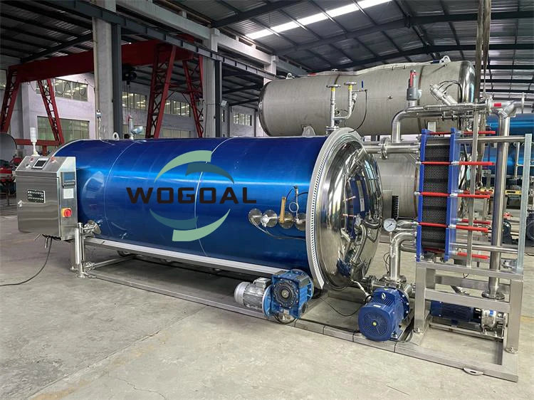 Full Automatic Sterilizer Machine Steam Sterilizing Retort Autoclave