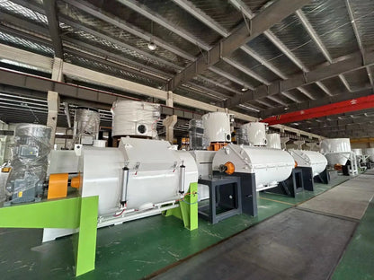 Horizontal Plastic Pvc High Speed Blender Mixer Hot And Cold Compound Mixer Machine For WPC Flooring