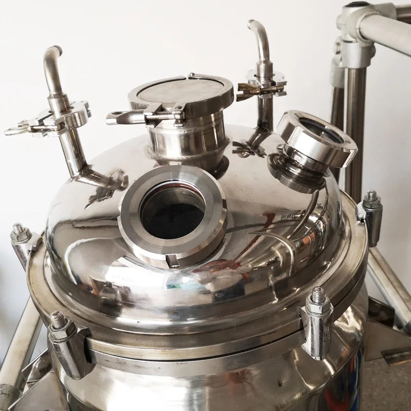 USA Best Seller Stainless Steel Short Path Wiped Film Evaporator with Best Chiller and Vacuum Pump