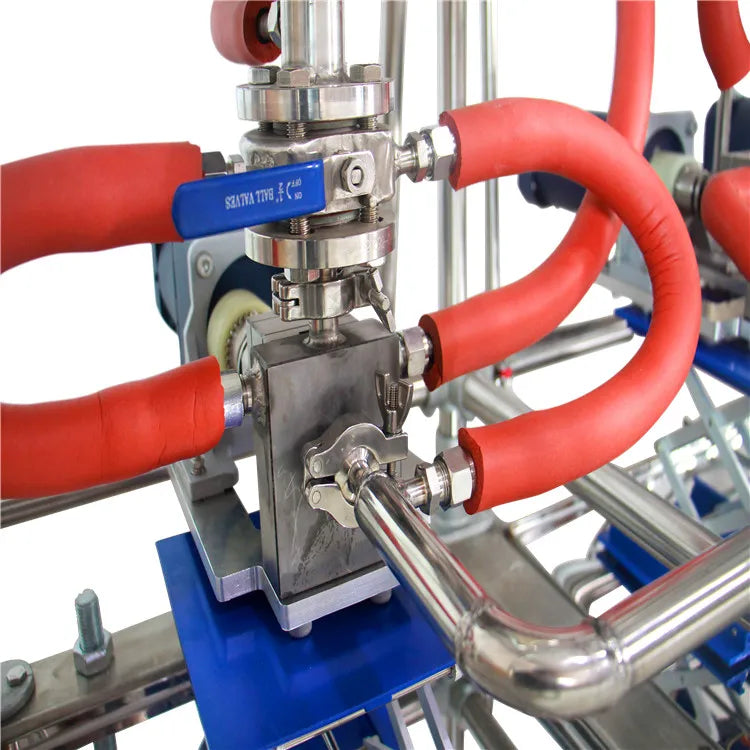 USA Best Seller Stainless Steel Short Path Wiped Film Evaporator with Best Chiller and Vacuum Pump