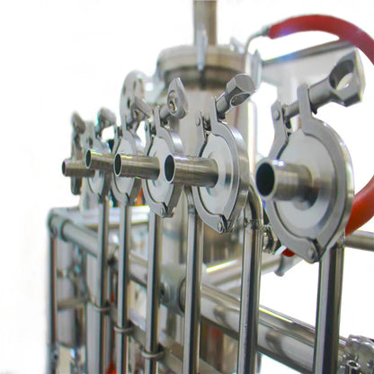 USA Best Seller Stainless Steel Short Path Wiped Film Evaporator with Best Chiller and Vacuum Pump