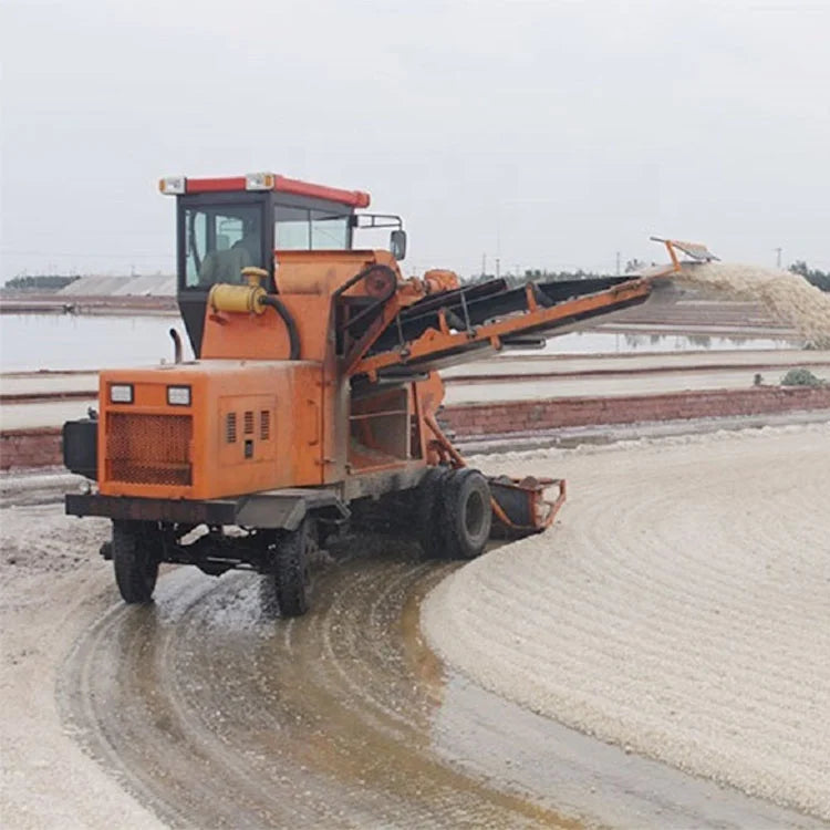 salt Harvester combine harvesting machine