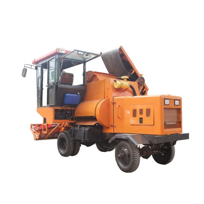 salt Harvester combine harvesting machine