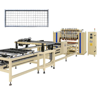 Hwashi Multi-point Spot Welded Mesh Full Automatic Wire Mesh Welding Machine, wire shelves/rack making machine