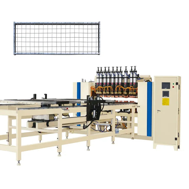 Hwashi Multi-point Spot Welded Mesh Full Automatic Wire Mesh Welding Machine, wire shelves/rack making machine