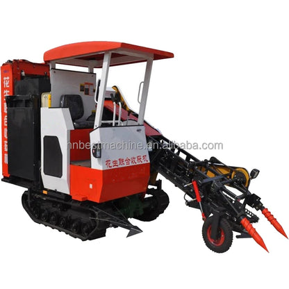 Peanut combine harvester/agricultural machinery peanut harvesting machine