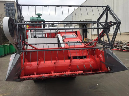 4LZ-3.5S double threshing rice and wheat combine harvester