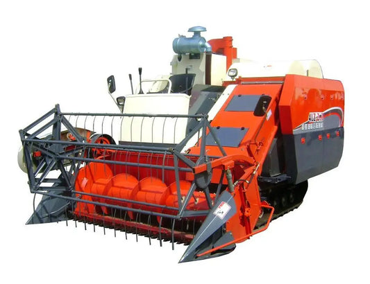 4LZ-3.5S double threshing rice and wheat combine harvester