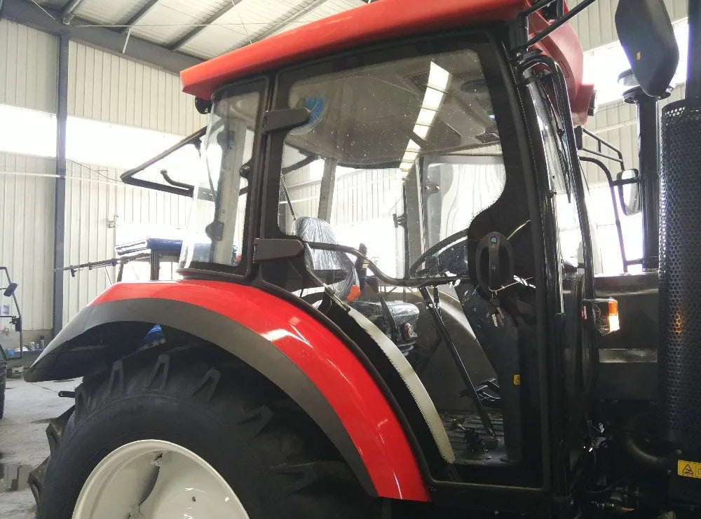 120hp 1204 farm tractor with YTO engine A.C. cabin