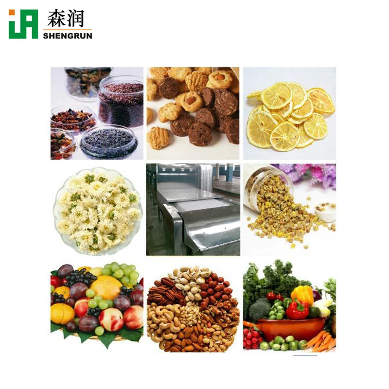 Maggots Conveyor Belt Microwave Tunnel Dryer