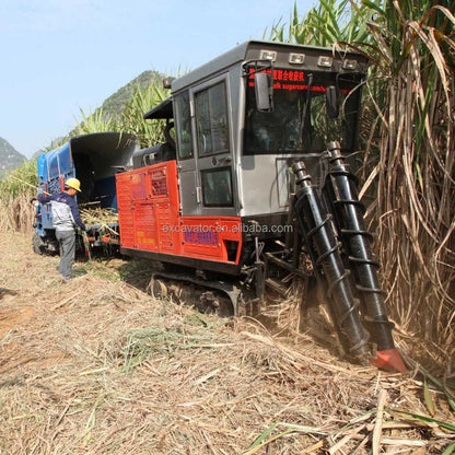 Jinggong sugarcane harvesting machine sugar cane harvester for sale