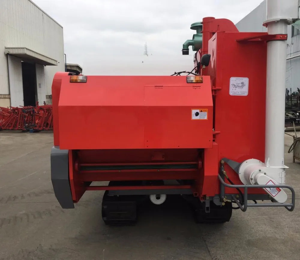 4LZ-3.5S double threshing rice and wheat combine harvester