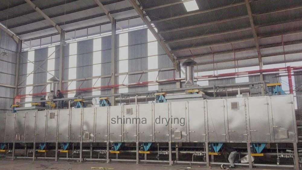 DW series continuous conveyor mesh belt copra dryer