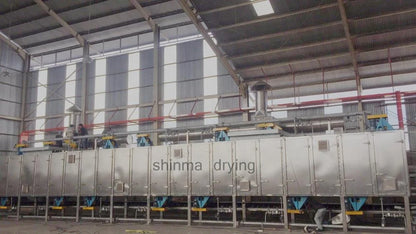 DW series continuous conveyor mesh belt copra dryer