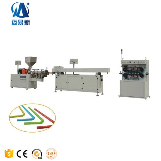 Most popular U-shape drinking straw making Extruder machine for sale