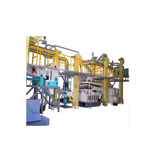 New machinery Rice Seeds Machine 5ZT soy bean seed cleaning grading sorting packing line for sale wheat cleaning machine