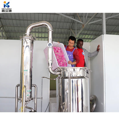 Herbal Essential Oil Distiller/ Plant Steam Distillation Equipment Extraction Machine