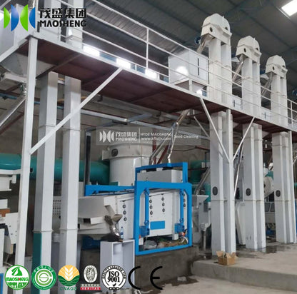 New machinery Rice Seeds Machine 5ZT soy bean seed cleaning grading sorting packing line for sale wheat cleaning machine