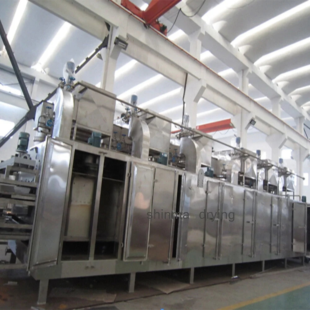 DW series continuous conveyor mesh belt copra dryer
