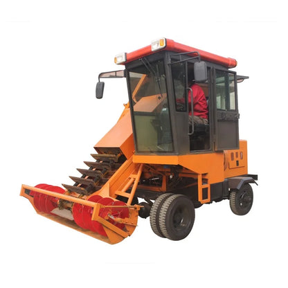 salt Harvester combine harvesting machine