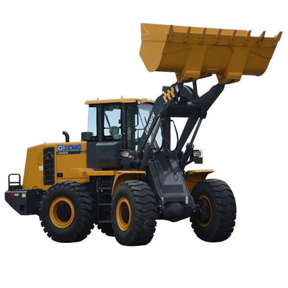 Earth moving machine wheel loader LW400FN; front end loader; 4x4 compact tractor with loader and backhoe