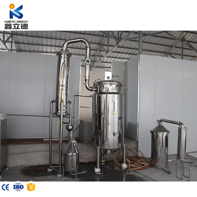 Herbal Essential Oil Distiller/ Plant Steam Distillation Equipment Extraction Machine