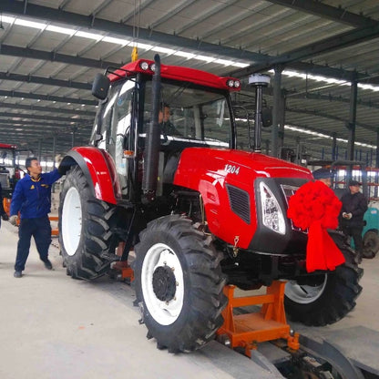 120hp 1204 farm tractor with YTO engine A.C. cabin