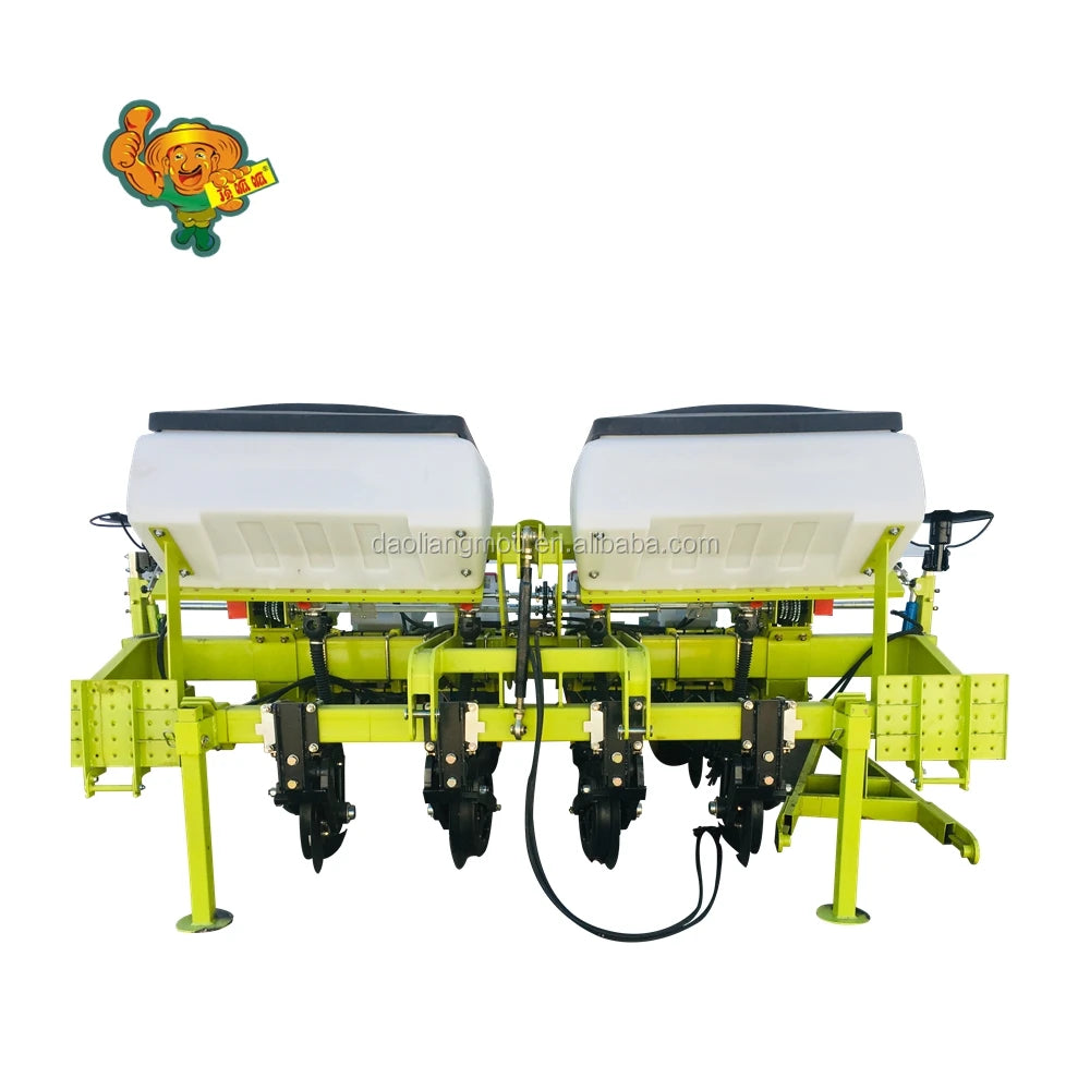 Agriculture machinery equipment farm no till corn planter with air-aspiration metering