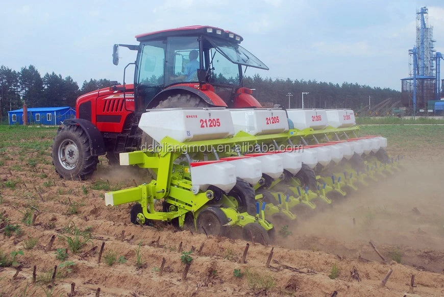 Agriculture machinery equipment farm no till corn planter with air-aspiration metering
