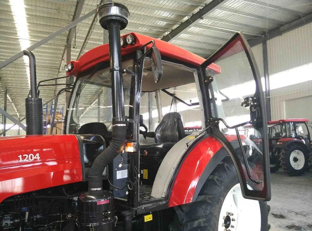 120hp 1204 farm tractor with YTO engine A.C. cabin