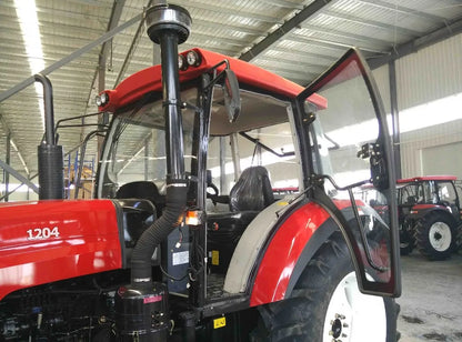 120hp 1204 farm tractor with YTO engine A.C. cabin